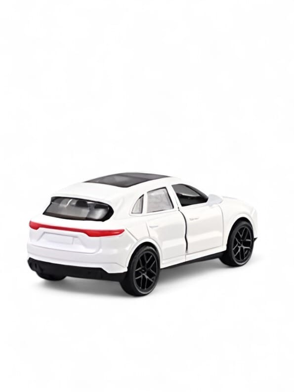 Porsche Turbo 1:36 Scale Diecast Car - White Metal Collectible Model | TV-N-24