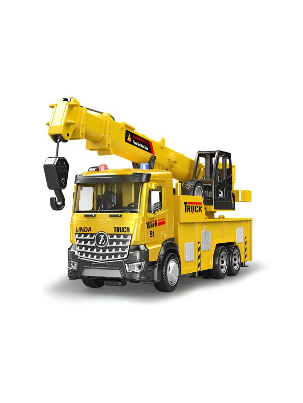 PowerLift Crane Truck - Interactive Construction Vehicle Toy for Children LMI15044.