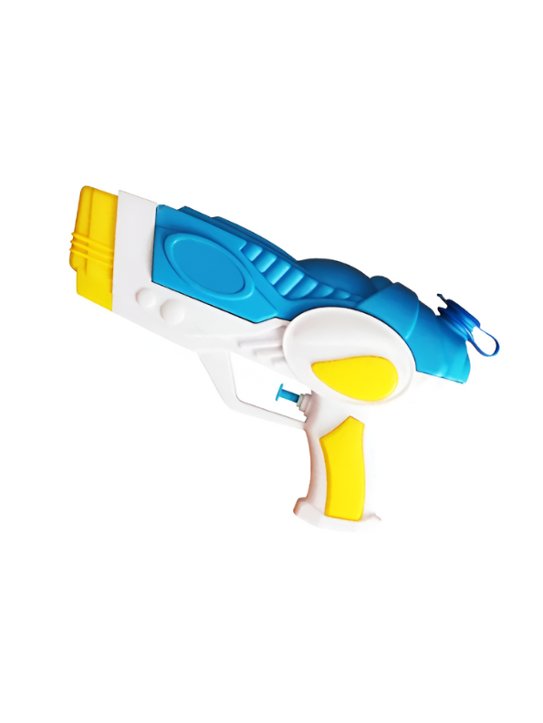 PowerSplash – High-Capacity Water Pistol | Blue & White Holi Pressure Blaster for Kids Blue LMI14311.
