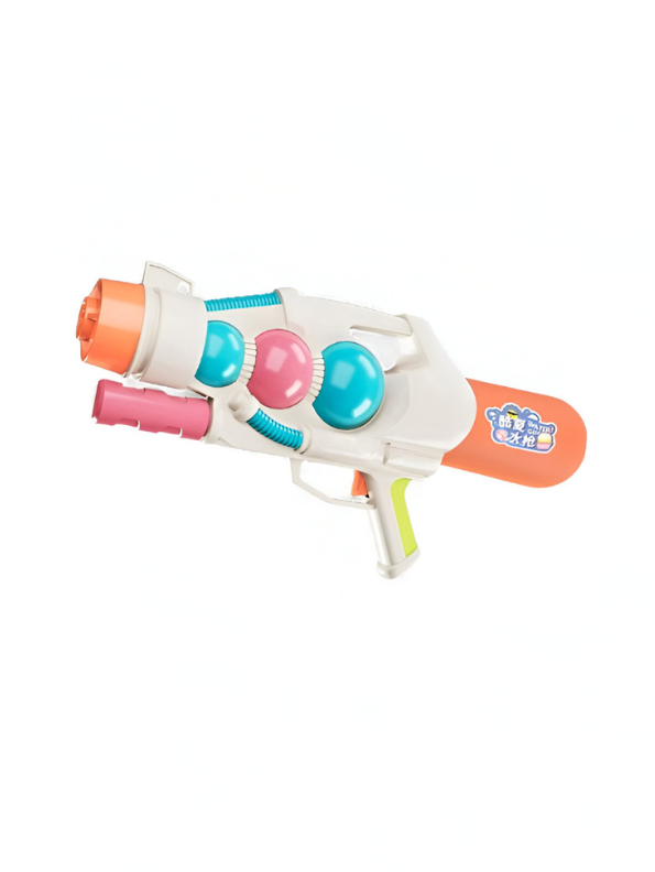 Powerful Stream Water Gun | High-Capacity Pichkari Blaster for Kids – Modern Design Outdoor Summer Fun Toy Green LMI14385.