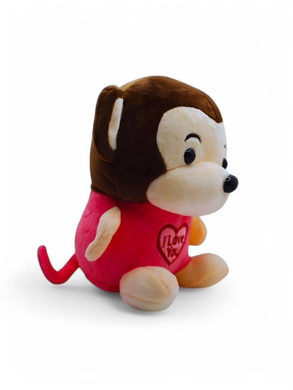 Pink - Premium Ultra-Soft Plush Monkey – Cute & Huggable Soft Toy for Kids 7 inch - MS14585.