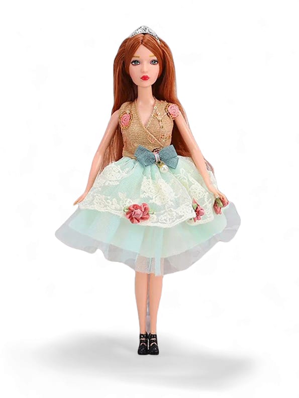 Princess Doll with Accessories Barbie-Inspired Fashion Doll for Enchanting Playtime