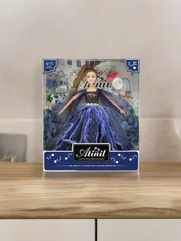 Princess With Embroidery Party Gown Dresses (NX.L-J-25) - Toyloft