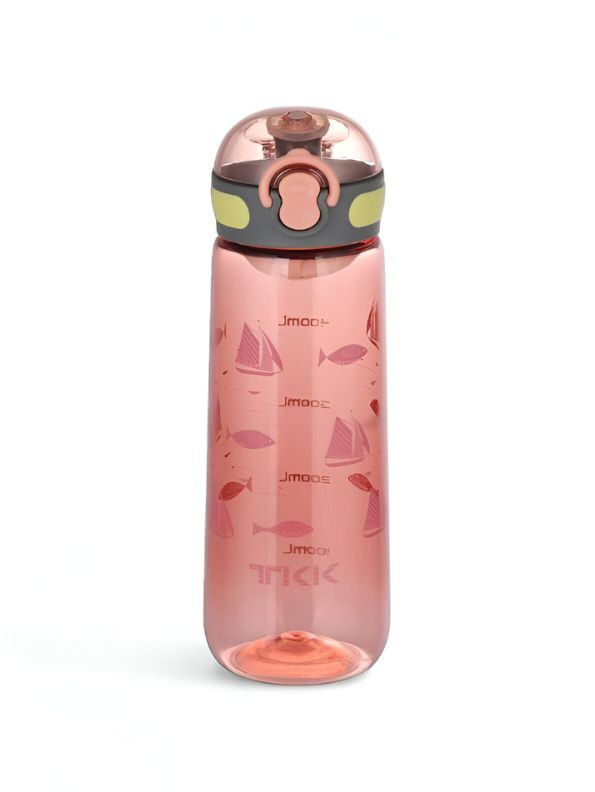 Printed Water Bottle for Kids – 550ml BPA-Free, Leak-Proof & Stylish Design for School & Outdoor Use NOV3311.