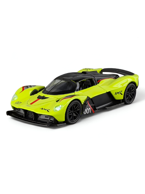 Green - Aston Martin Valkyrie AMR Pro Diecast Car - 1:32 Scale Collector Model TV5693
