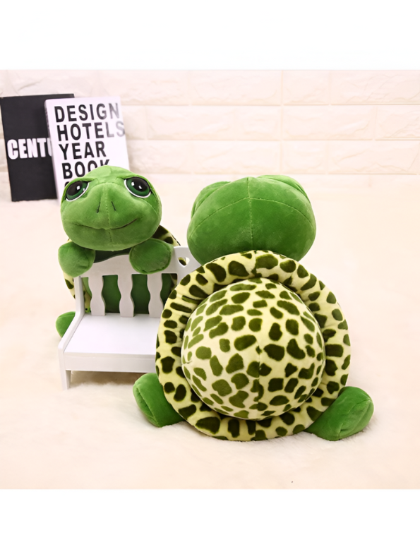 Green Tortoise Soft Toy | Stuffed Animal for Kids | 7-Inch Plush LMI12230