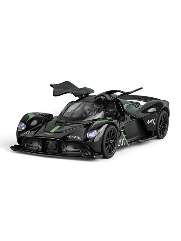 Black - Aston Martin Valkyrie AMR Pro Diecast Car - 1:32 Scale Collector Model TV5693