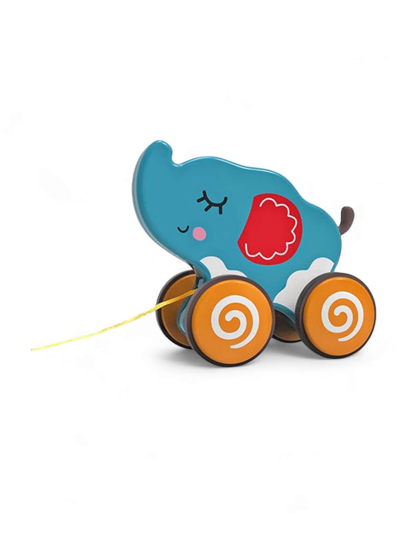 Animal Pull Along Toy For Kids - Elephant (NX.L-J-10) - Toyloft