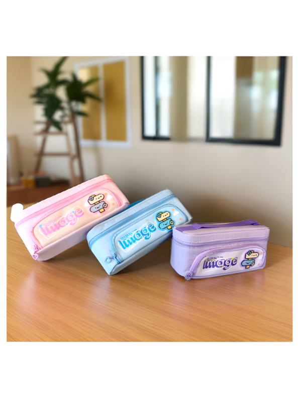 Purple Pencil Case | Cute & Kawaii Pouch for School & Office Supplies NOVGBT-50044.