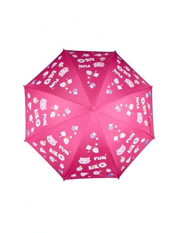 Purrrella – Cute Kitties Print Kids Umbrella – 50cm Lightweight & Colorful Rain Cover NOV9853.