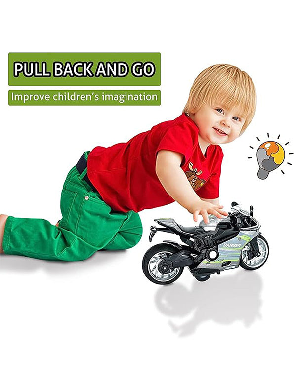 R1 Sport Diecast Metal Bike Model - Green Collectible 1:12 Scale Motorcycle | MD-N-24