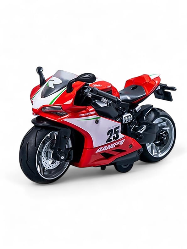 R1 Sport Diecast Metal Bike Model - Red Collectible 1:12 Scale Motorcycle | MD-N-24