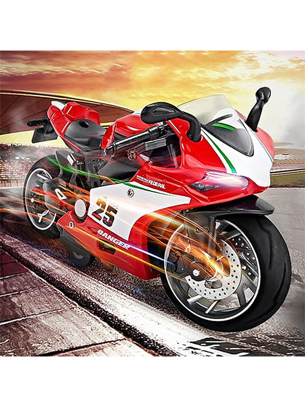 R1 Sport Diecast Metal Bike Model - Red Collectible 1:12 Scale Motorcycle | MD-N-24