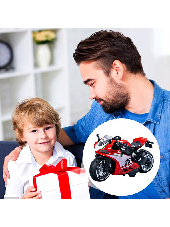 R1 Sport Diecast Metal Bike Model - Red Collectible 1:12 Scale Motorcycle | MD-N-24