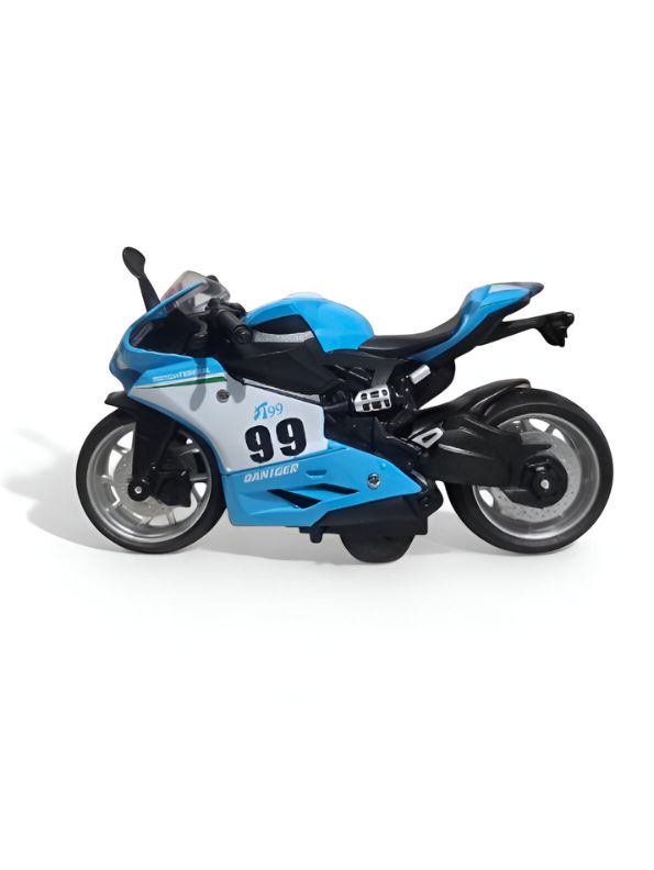 Blue - R1 Sport Diecast Metal Bike Model - Collectible 1:12 Scale Motorcycle | MD-N-24.