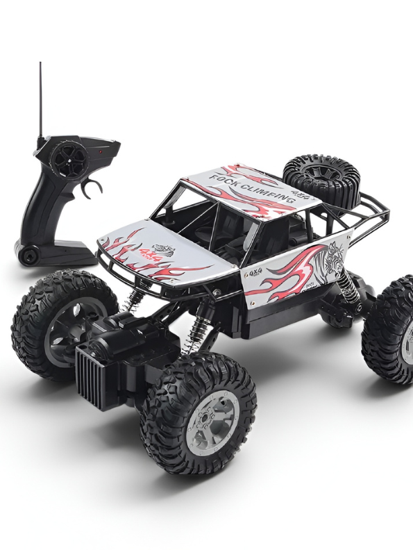 RC Alloy Remote Control Rock Crawler Monster Truck Grey LMI15087.