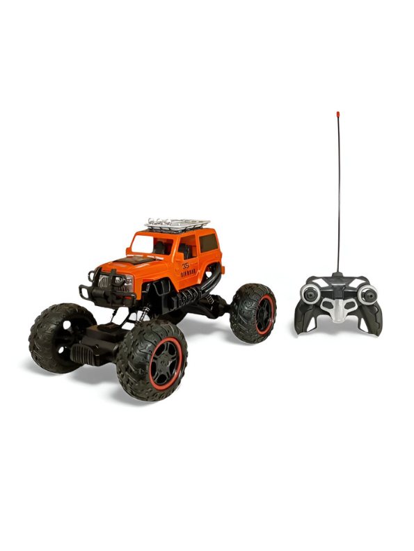RC Climbing Car 4x4 – High-Speed Off-Road Remote Control Car Toy for Kids & Adults Orange - LMI14921.