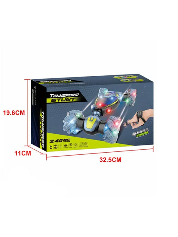 Gesture Controlled RC Stunt Car With Off-Road, Four-Wheel Drive (L-210) - Toyloft