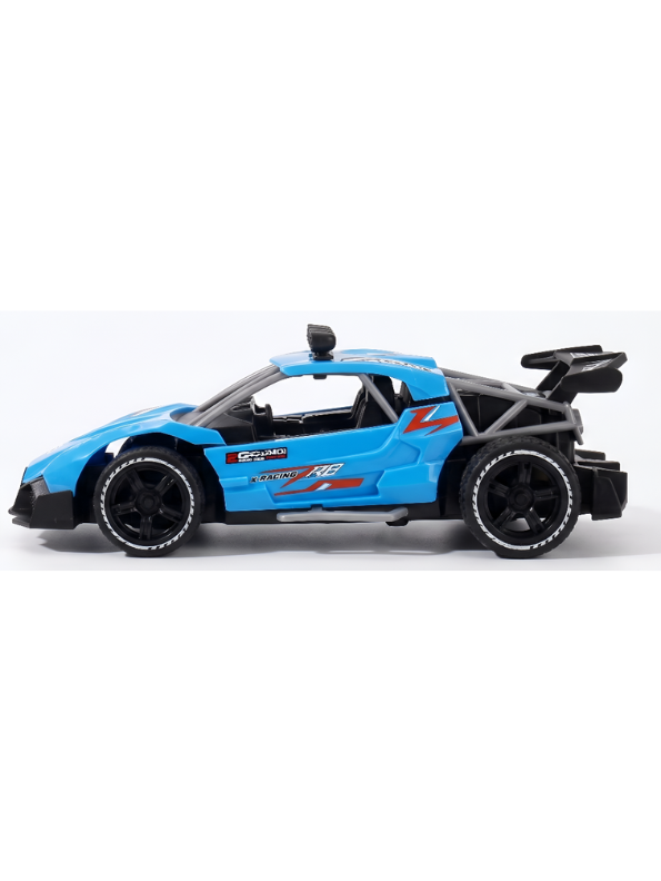 1:16 Scale High-Speed RC Car - Off-Road Racing Truck with One-Click Spray Effect and USB-C Rechargeable Battery LMI13745