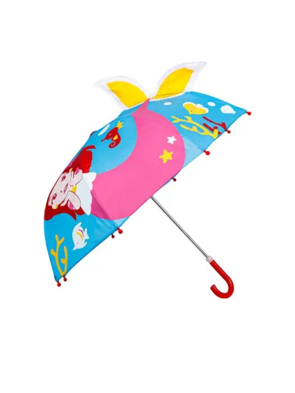 Rainmaid – Mermaid Kids Umbrella | Waterproof, Lightweight & Fun Design for Girls NOV6221.