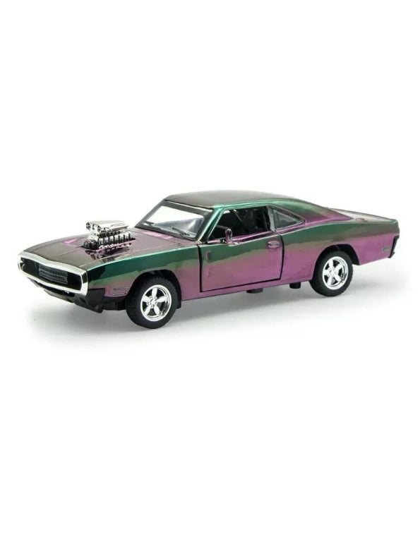 1970 Dodge Charger RT Diecast Car 1:32 Scale Metal Model - Fast and Furious Edition - Free Car Inside - TV4640