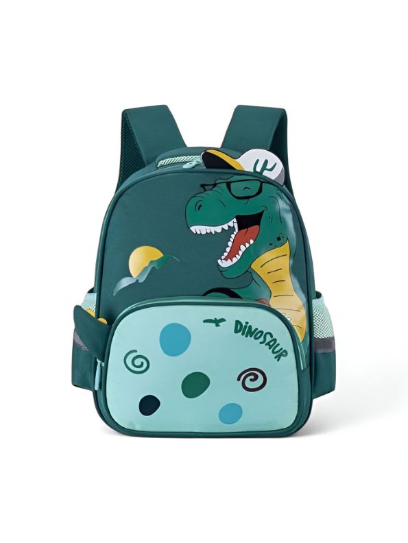 RaptorBag – Cute Dinosaur Print Bag for Kids | Waterproof School Backpack | Large Capacity & Fun Design NOVGBT2487.