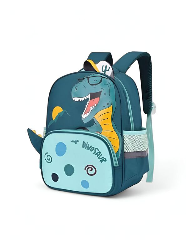 RaptorBag – Cute Dinosaur Print Bag for Kids | Waterproof School Backpack | Large Capacity & Fun Design NOVGBT2487.