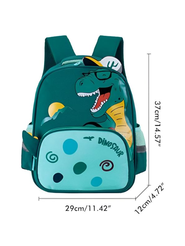 RaptorBag – Cute Dinosaur Print Bag for Kids | Waterproof School Backpack | Large Capacity & Fun Design NOVGBT2487.