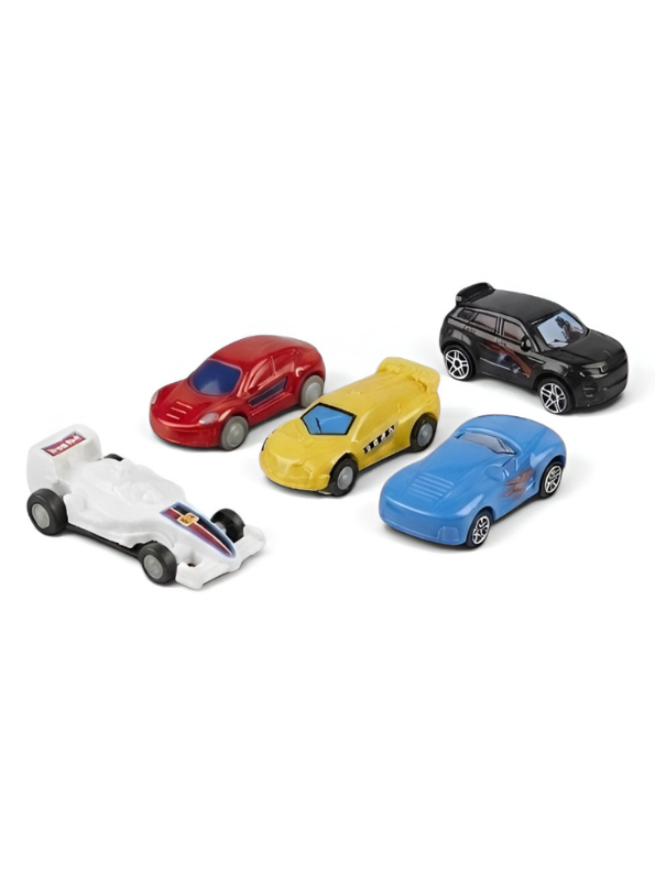 Ready To Go Diecast Toy Car Set – 5-Piece Racing Vehicle Collection for Kids LMI8588