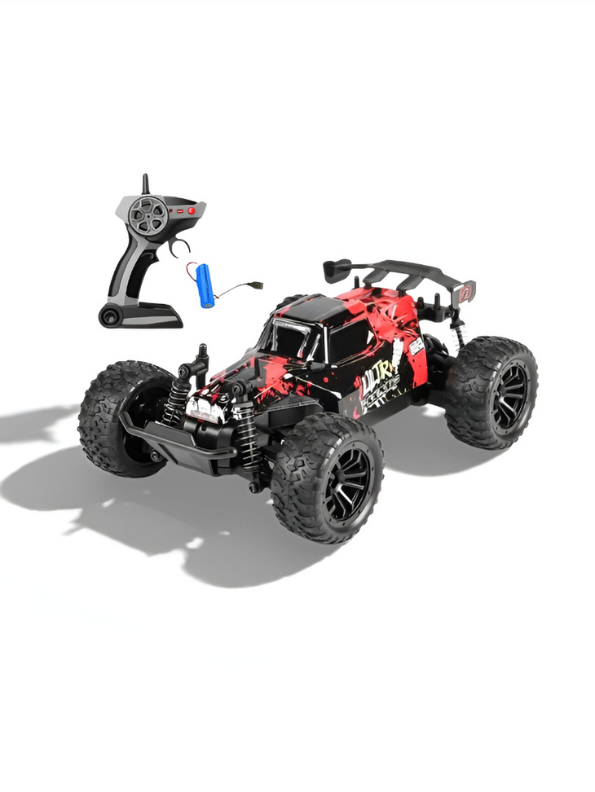 Remote Control Drift Buggy Car – Rechargeable High-Speed RC Racing Vehicle for Kids Yellow LMI15868