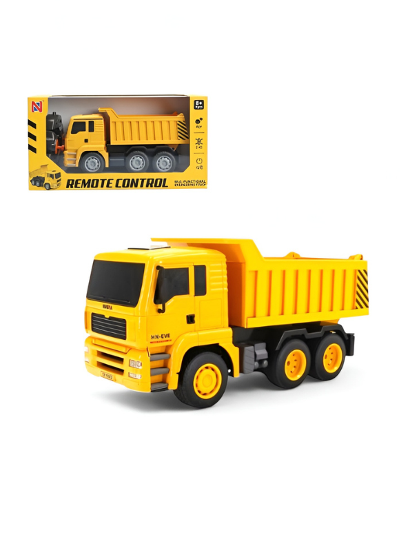 Remote Control Dump Truck Toy – Heavy Duty Engineering Truck TV4378.