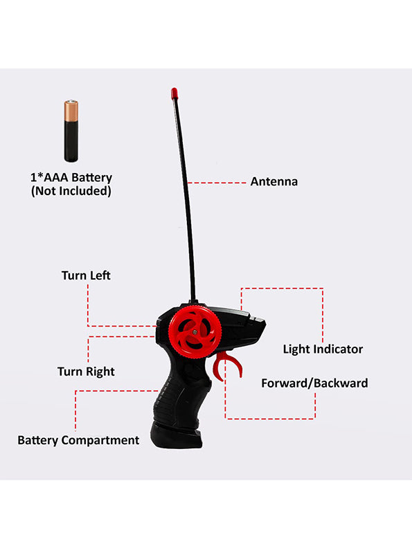 Remote Control Mini Lap 27Hz Racing Car - Blue (L-28) - Toyloft