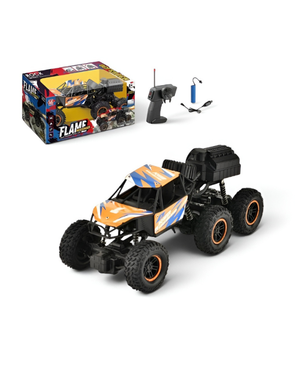 Remote Control Rock Crawler Monster Truck Orange LMI12708.