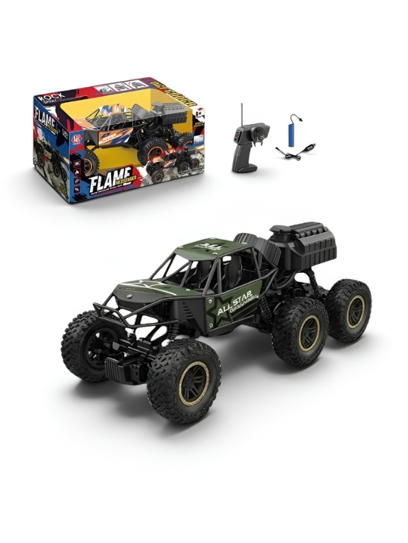 Remote Control Rock Crawler Monster Truck Green LMI12708.