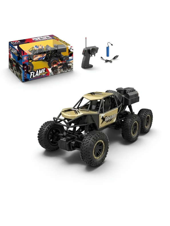 Remote Control Rock Crawler Monster Truck Gold LMI12708.