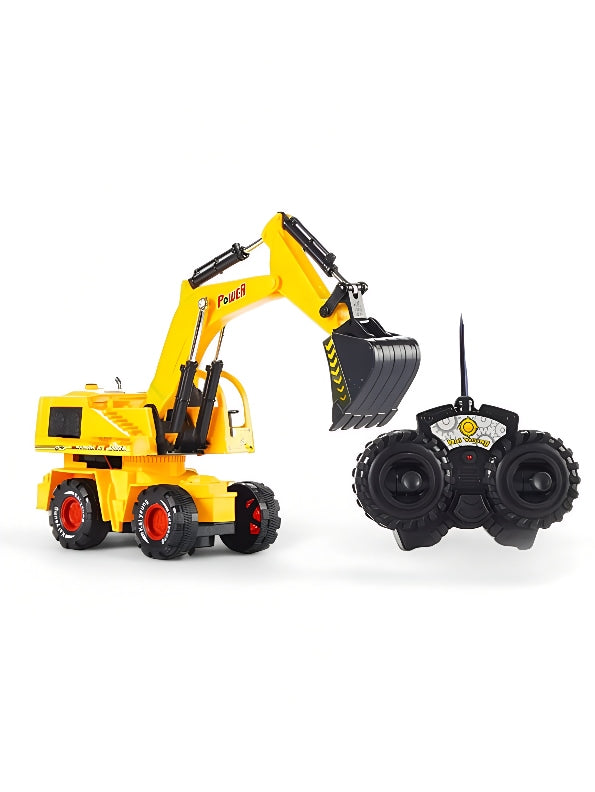 Remote Control Truck JCB 360 Degrees Rotating Kids Toy (L-J-85) - Toyloft