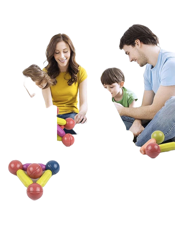 Magnetic Sticks Building Blocks Set For Kids 25 Pcs (NX.L-10) - Toyloft