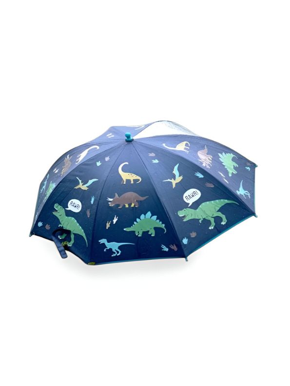 Reptozone – Dinosaur & Reptile Print Kids Umbrella – 50cm Cute & Colorful Rain Protection NOV9853.