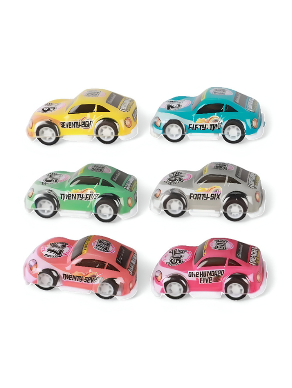 RevRacers – 6-Pack Mini Racing Cars for Kids, Boys & Girls LMI15122.