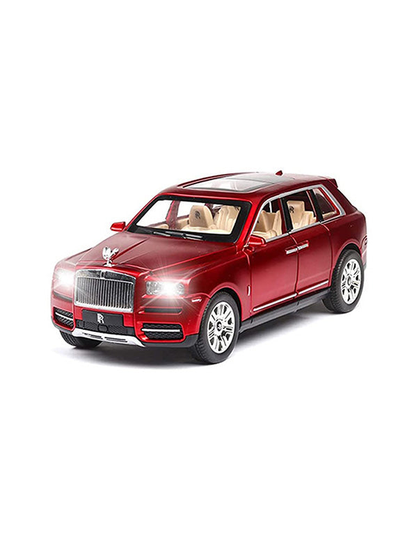 Rolls Royce Cullinan Metal Model Diecast Car - Red (L12-81) - Toyloft