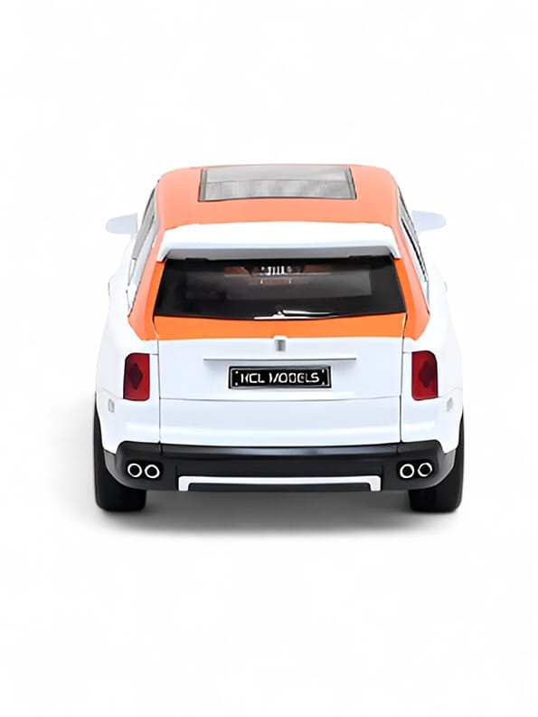 Rolls Royce Cullinan Diecast Car Model 1:22 Scale - Orange Metal Collectible | MD-N-24