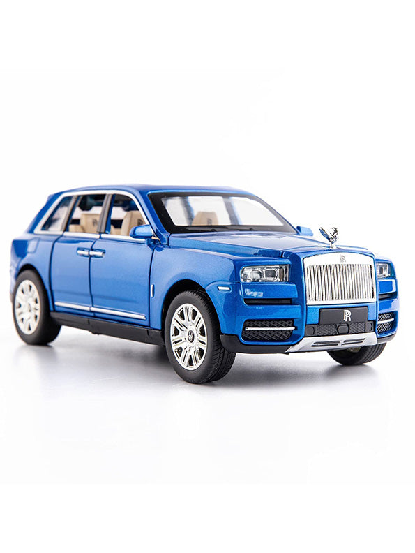 Rolls Royce Cullinan Metal Diecast Car - Royal Blue - Toyloft