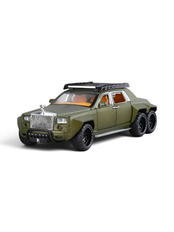 Rolls Royce Phantom 6x6 Alloy Diecast Metal Car Model 1:32 Scale | Collectible Luxury Car for Kids & Collectors TV5974