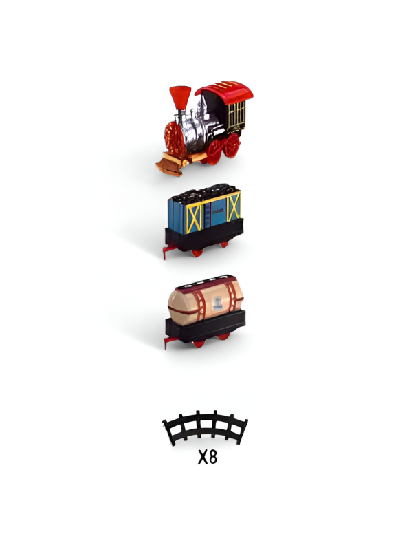 Royal Classic Train Set Toy for Kids (TV-N-24) - Battery-Operated Railway Playset with Tracks & Accessories