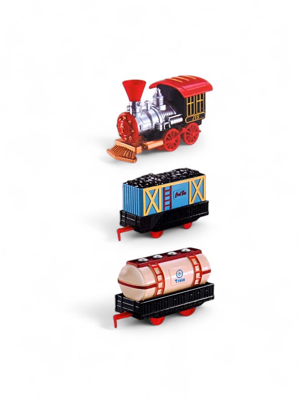 Royal Classic Train Set Toy for Kids (TV-N-24) Battery-Operated Railway Playset with Tracks Accessories
