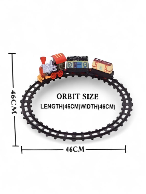 Royal Classic Train Set Toy for Kids (TV-N-24) - Battery-Operated Railway Playset with Tracks & Accessories