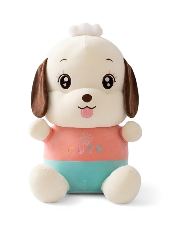 Puppy Plush Toy – 12-Inch Cute Ultra-Soft Stuffed Dog with Colorful Outfit, Safe & Cuddly Gift for Kids, Toddlers & Babies ST13992