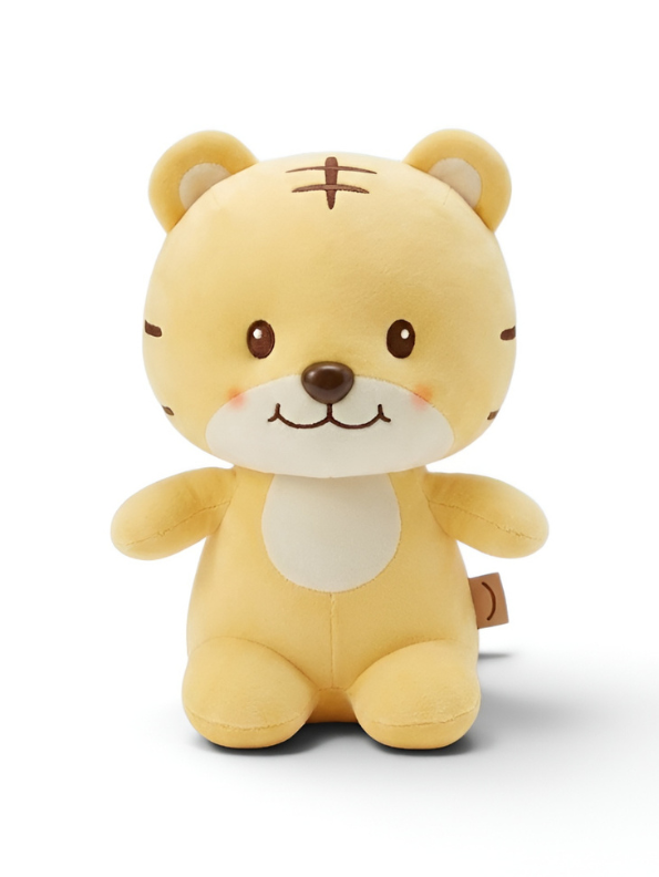 Tiger Plush – 7-Inch Premium Soft Stuffed Animal Toy for Toddlers and Kids – Hand-Stitched Kawaii Nursery Decor ST14706