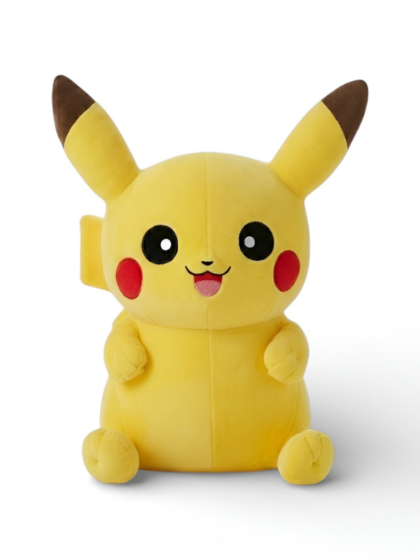 Pokémon Pikachu Plush – 9 Inch Yellow Pikachu Stuffed Animal Soft Toy | Authentic Pokémon Soft Plush Gift for Kids & Collectors ST9600