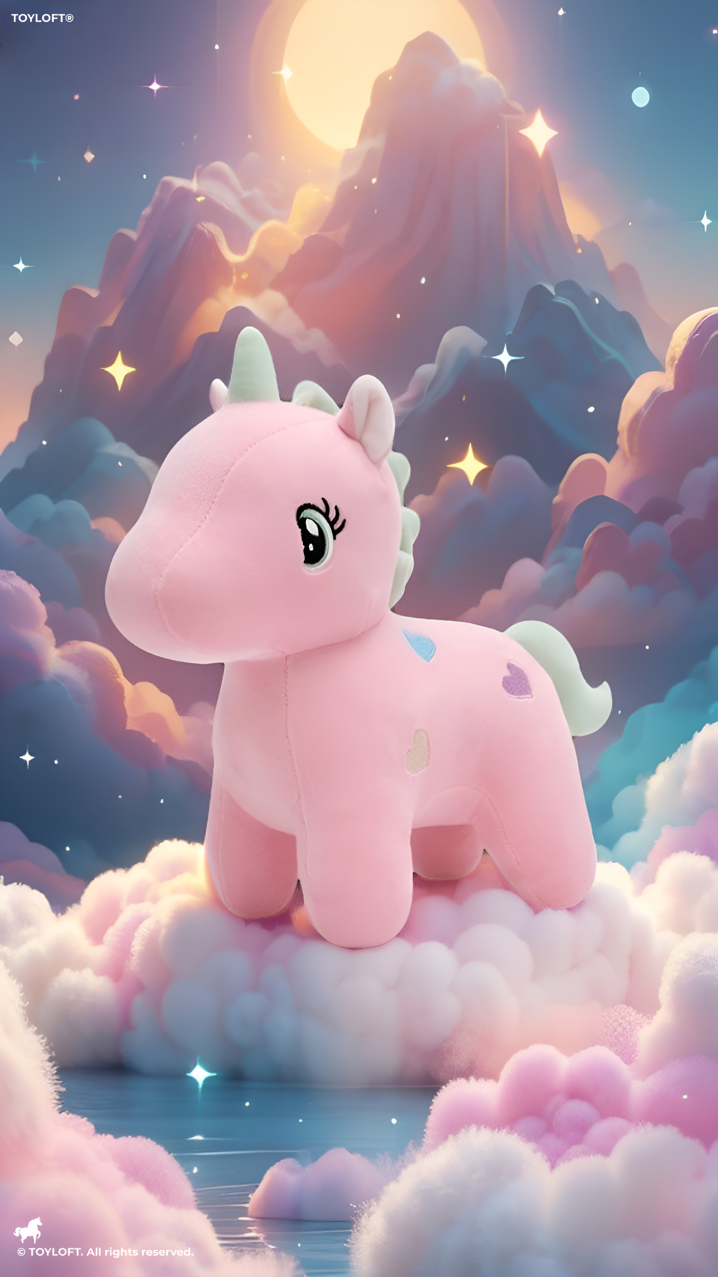 8-Inch Soft Unicorn Plush Toy – Cute Stuffed Animal ST13581.